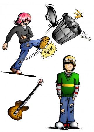 Chicos grunge (Grunge boys)